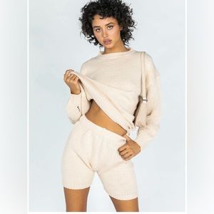 Princess Polly - Jain Set Beige - XS/S - NEVER WORN (w/ tags)